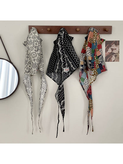 Haila - Fashion Print Hat-shaped Headscarf - Light & Stylish