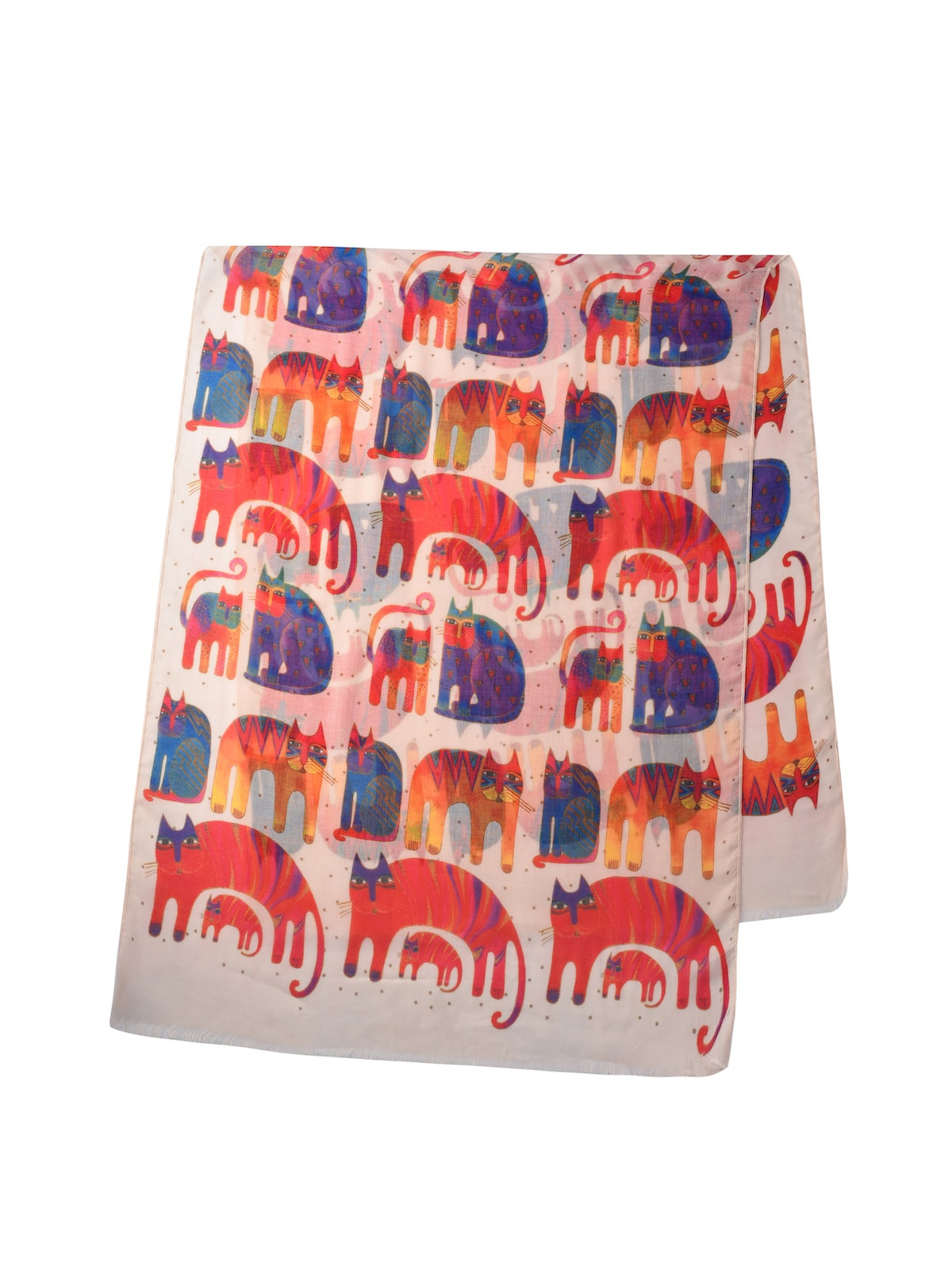 Scarvii – Abstract Cat Print Scarf