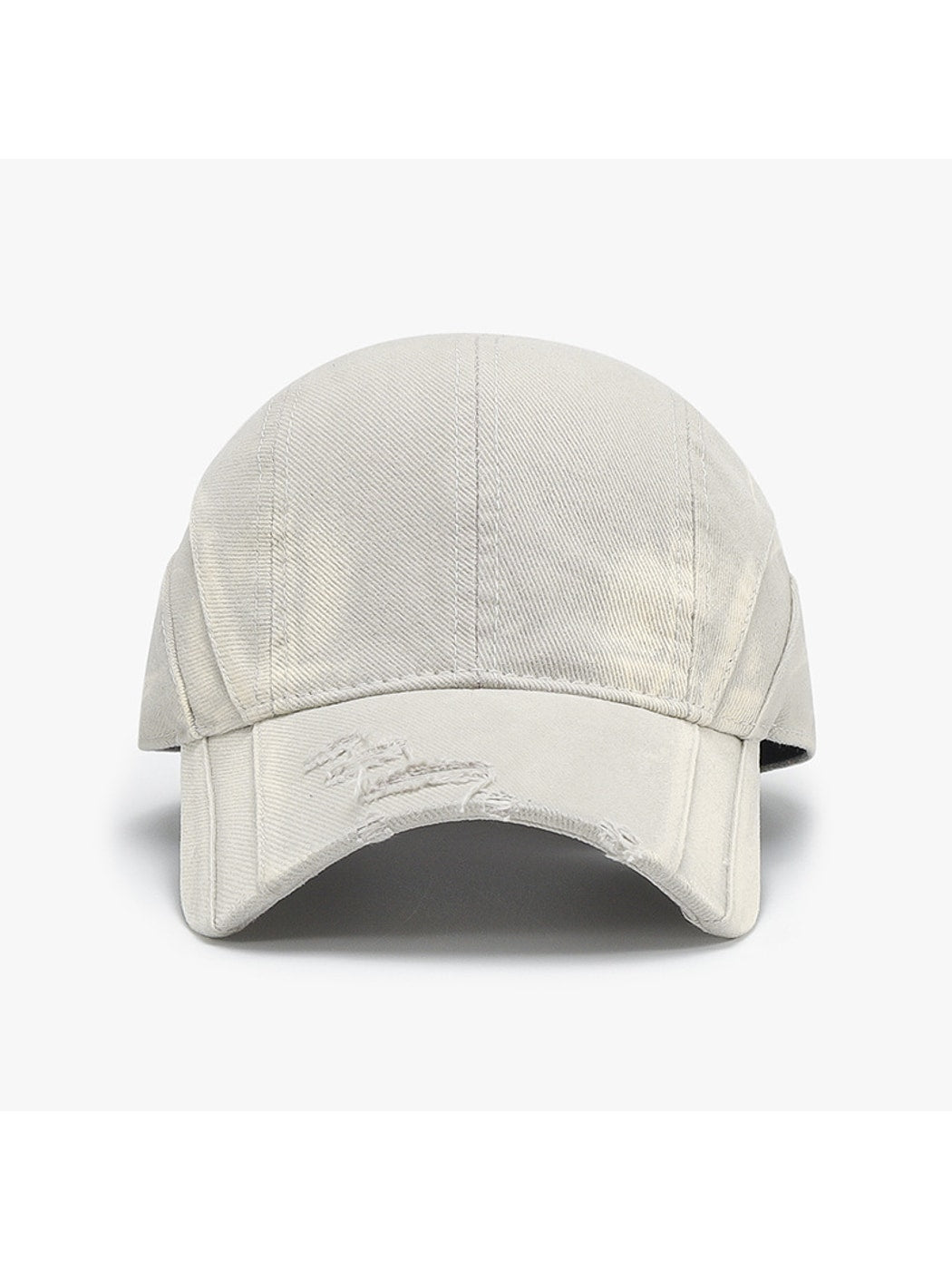 Haila - Distressed Adjustable Curved Brim Baseball Cap