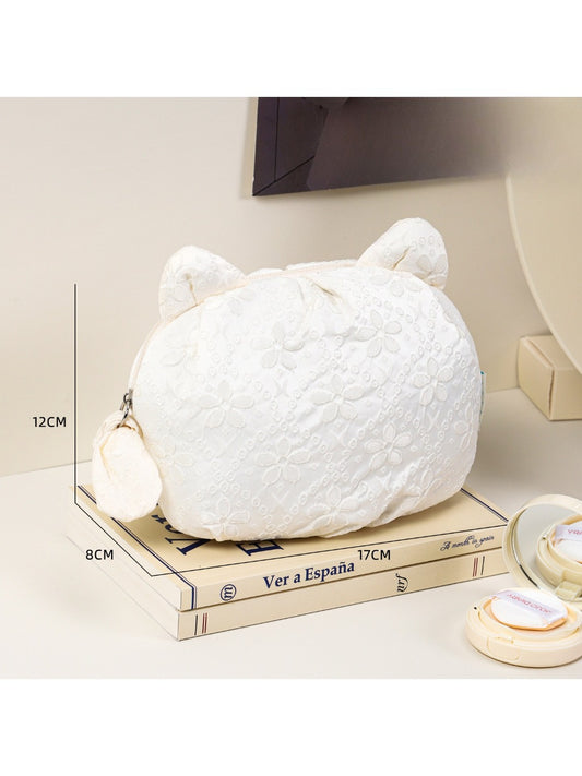 Cosbai - Cat Ear Travel Makeup Cosmetic Pouch