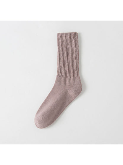 Rufia - Solid Tone Ribbed Crew Socks product image 8