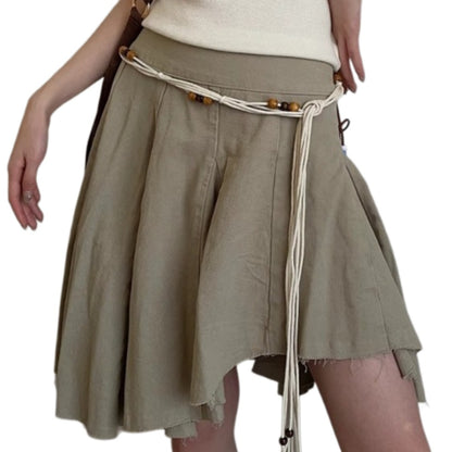 Beco Braided Belt showing tassel detail