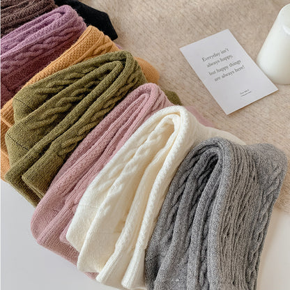 Rufia - 4 Pairs Solid Color Socks product image 2
