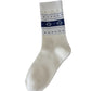 Rufia - White Mid-calf Socks with Various Patterns – 7 Options