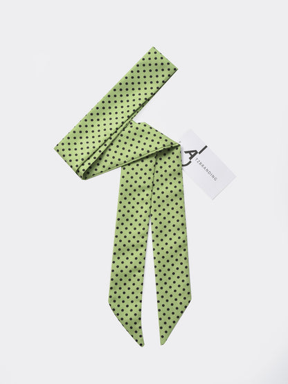 Scarvii - Polka Dot Skinny Scarf