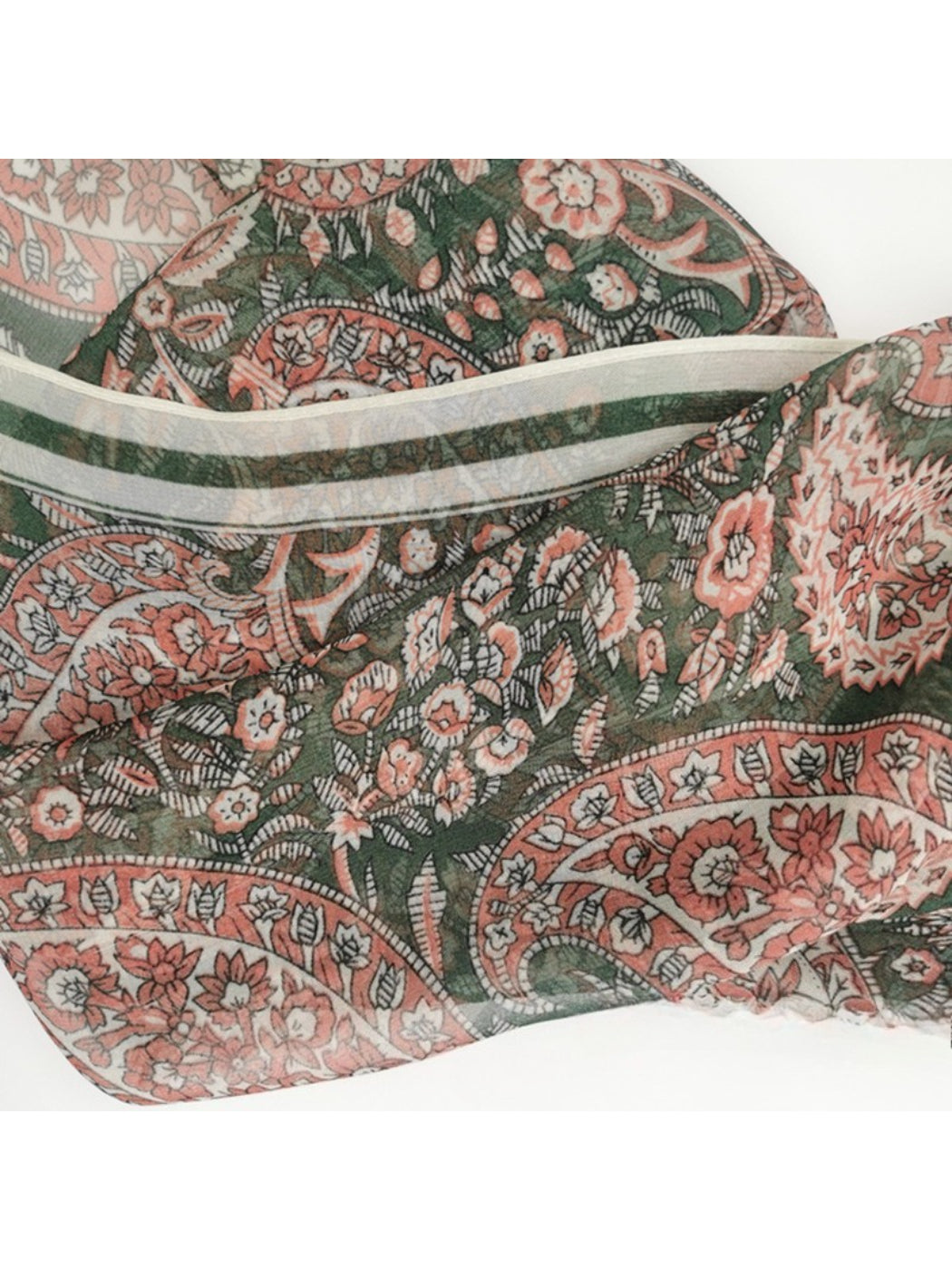 Scarvii - Boho Paisley Chiffon Scarf