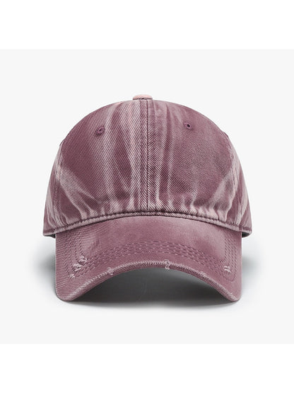 Haila - Vintage Style Round Crown Baseball Cap