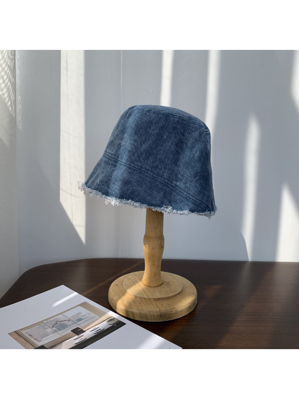 Haila - Raw Edge Washed Bucket Hat