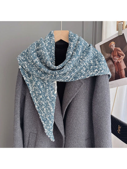 Scarvii - Modern Marled Triangle Wrap