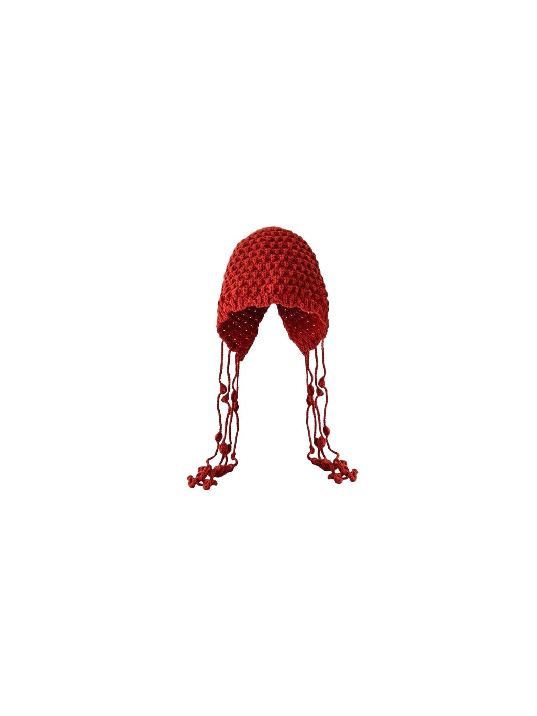 Haila - Trendy Knitted Beanie with Earflaps & Ties