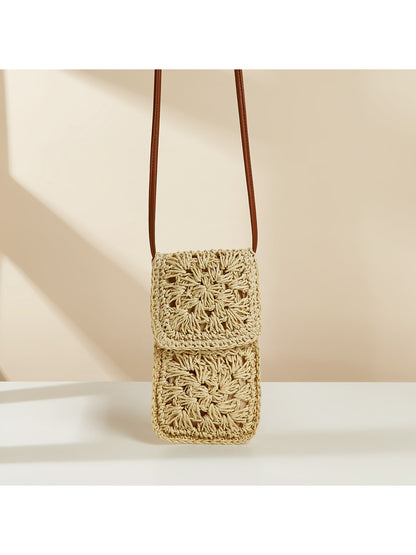 Cosbai - Mini Crochet Phone Crossbody Bag - image 2