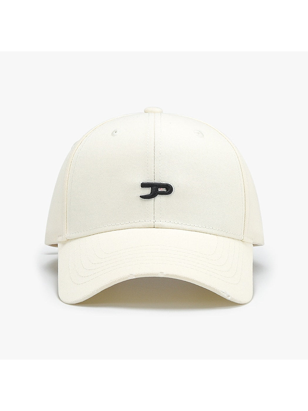 Haila - Round Crown Adjustable Curved Brim Baseball Cap