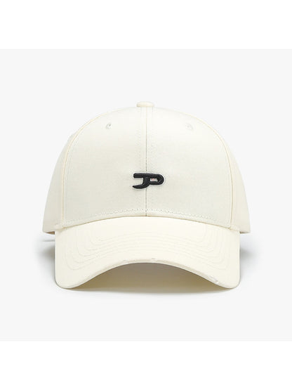 Haila - Round Crown Adjustable Curved Brim Baseball Cap