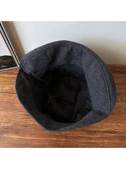 Haila - Solid Color Wide Brim Round Crown Bucket Hat