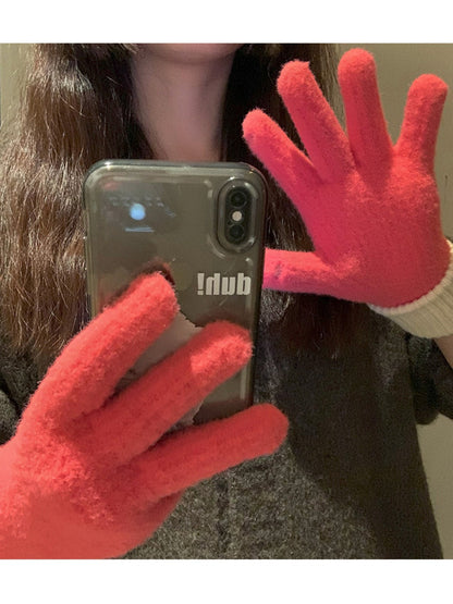 Gloving - Colorful Knit Touchscreen Gloves for Winter Warmth