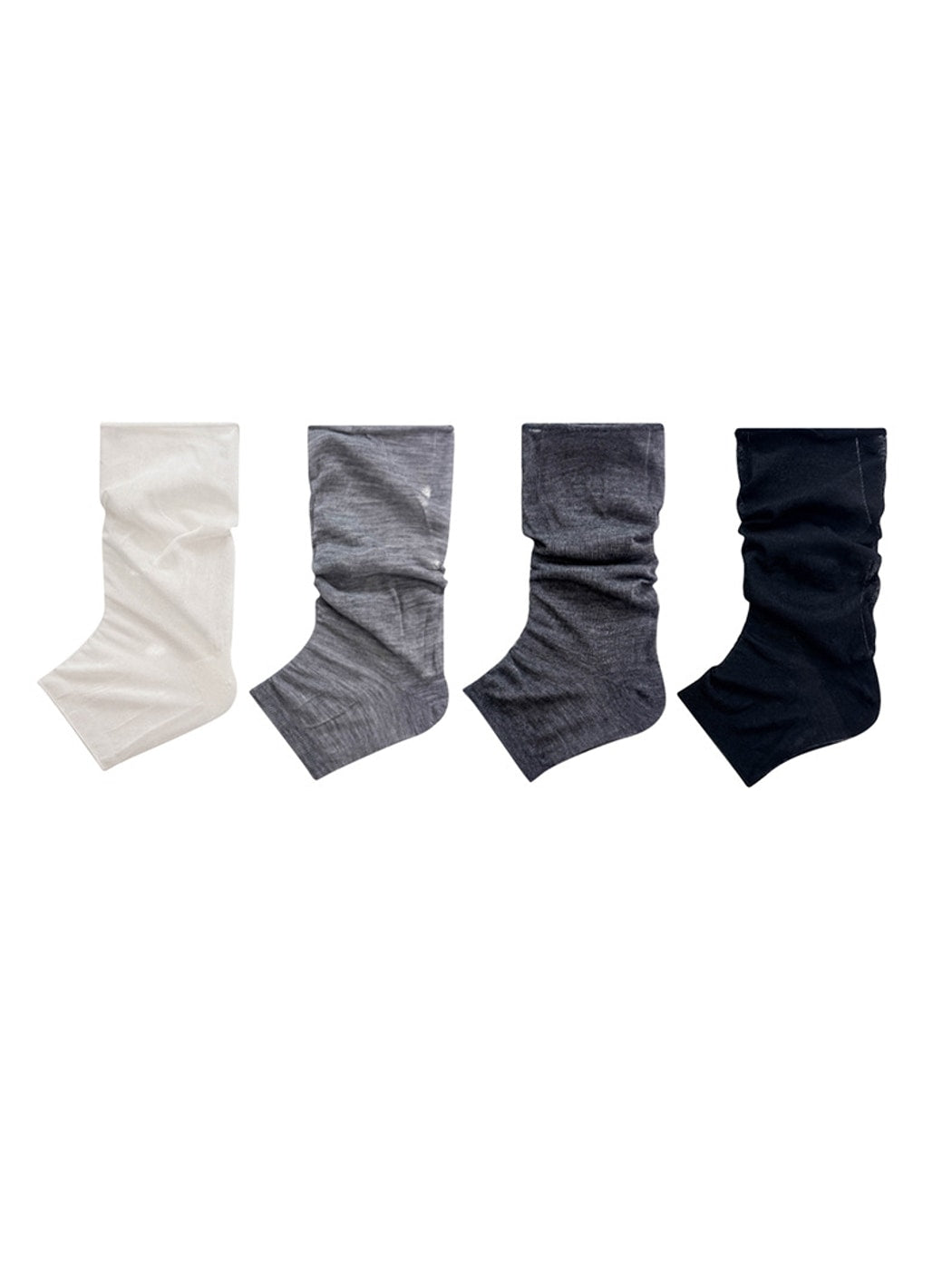 Rufia - Sheer Open Design Crew Socks