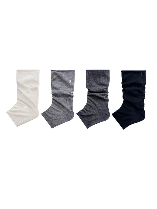 Rufia - Sheer Open Design Crew Socks