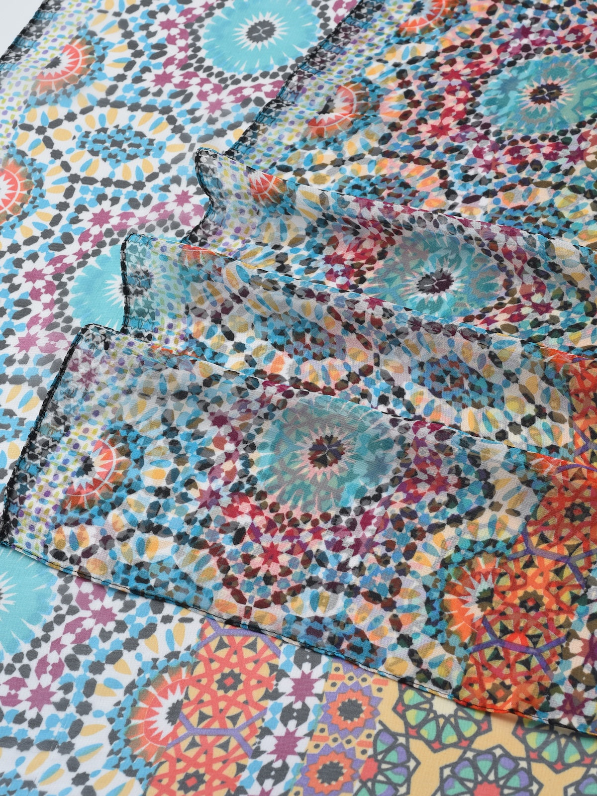 Scarvii - Boho Flowy Thin Scarf - Soft & Breathable