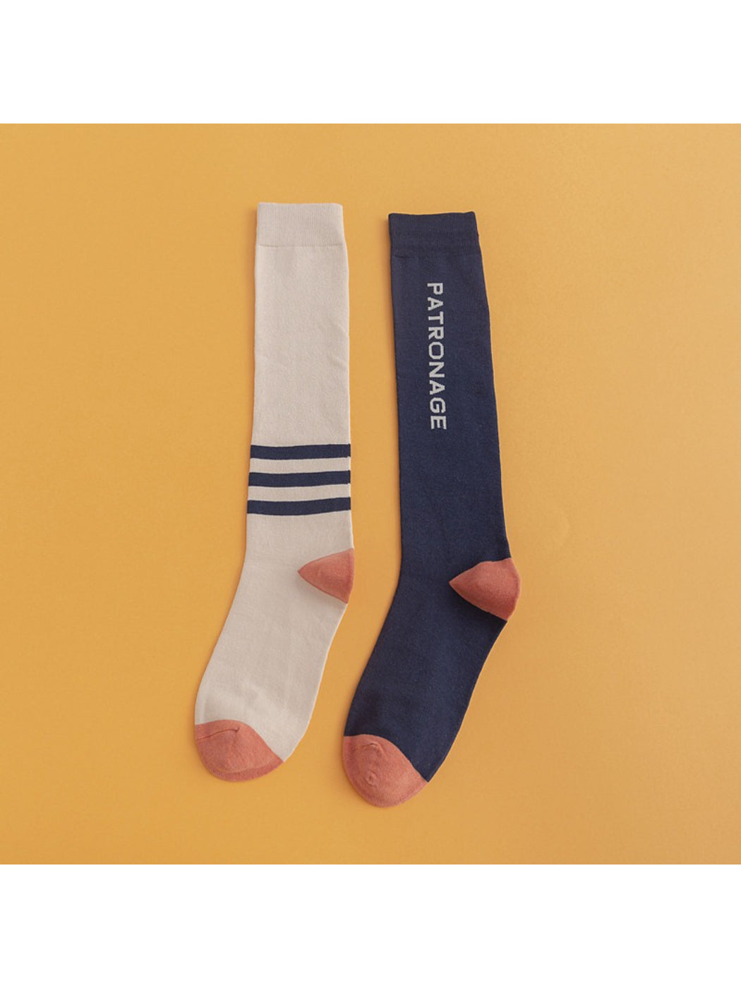 Rufia - Retro Stripe Knee-High Socks