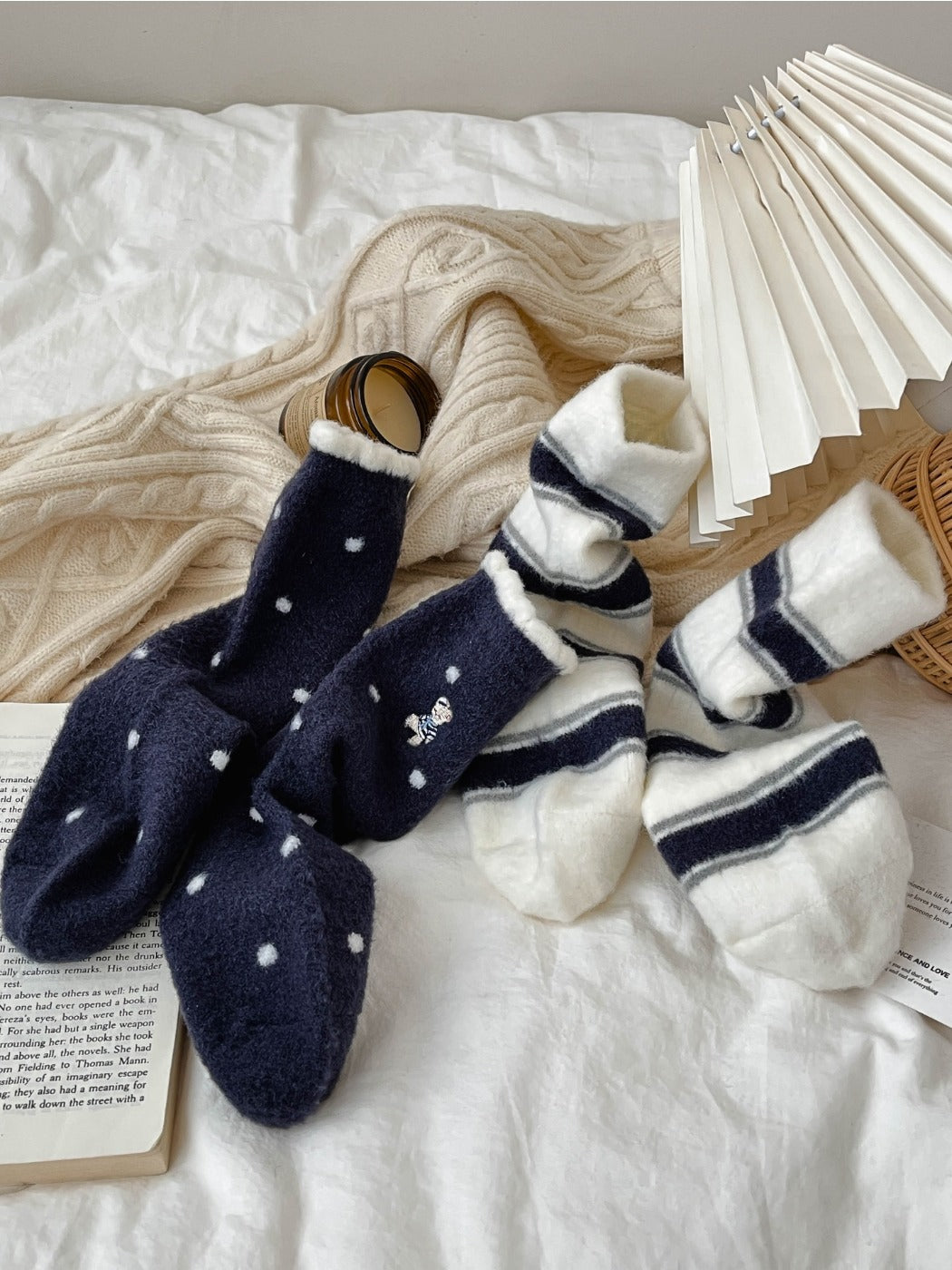 Rufia – Plush Winter Cartoon Socks