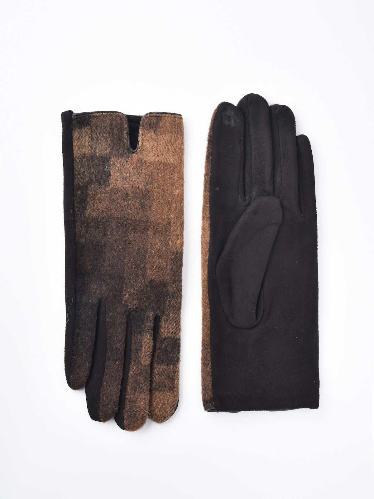 Gloving - Winter Touchscreen Gloves with Plaid Patterns