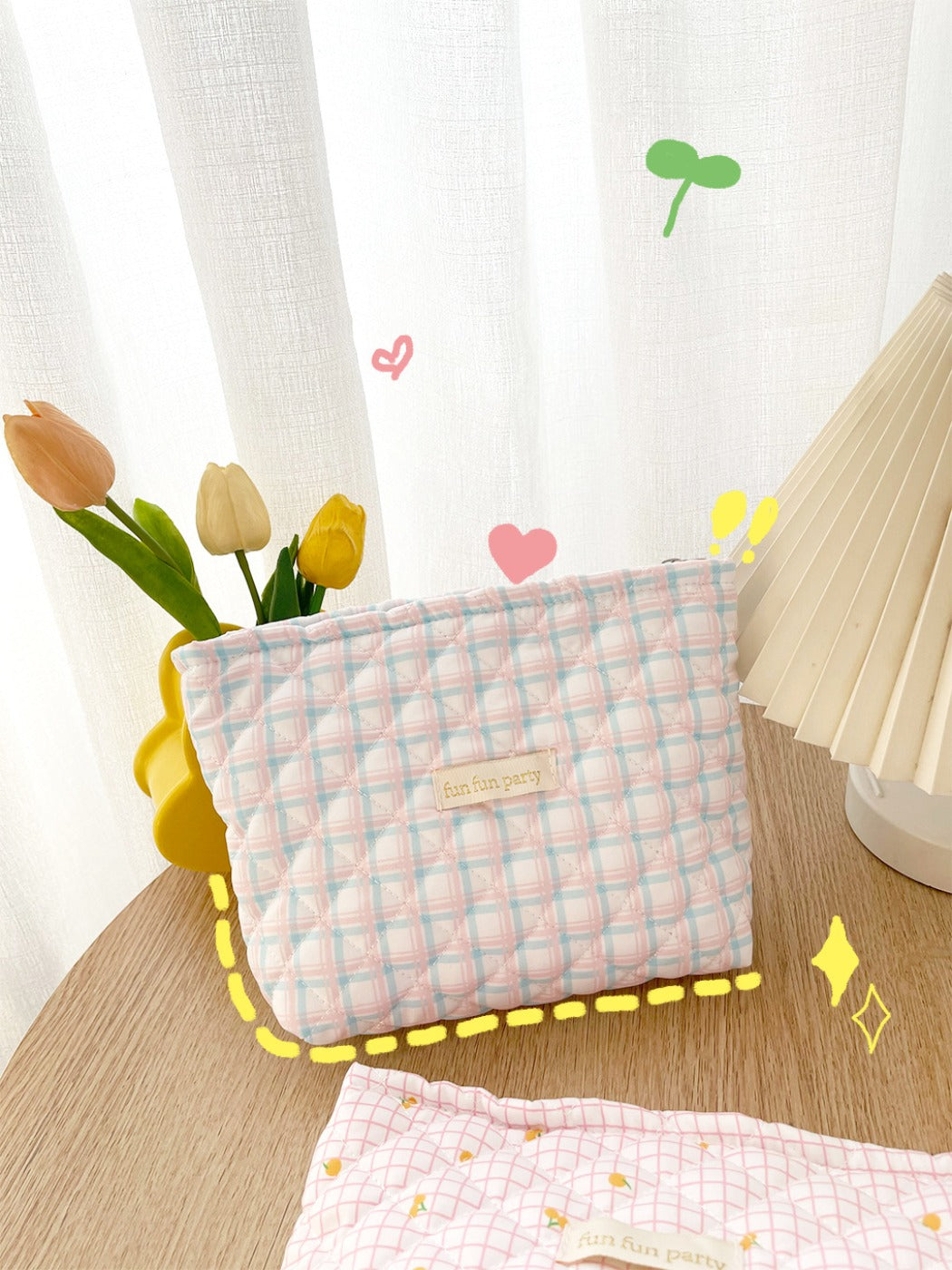 Cosbai - Zipper Pouch for Cosmetics