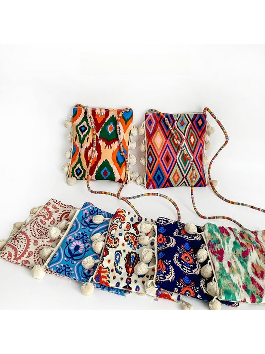 Cosbai - Bohemian Small Phone Purse & Crossbody Bag