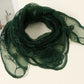 Scarvii - Rose Embroidered Square Scarf & Shawl