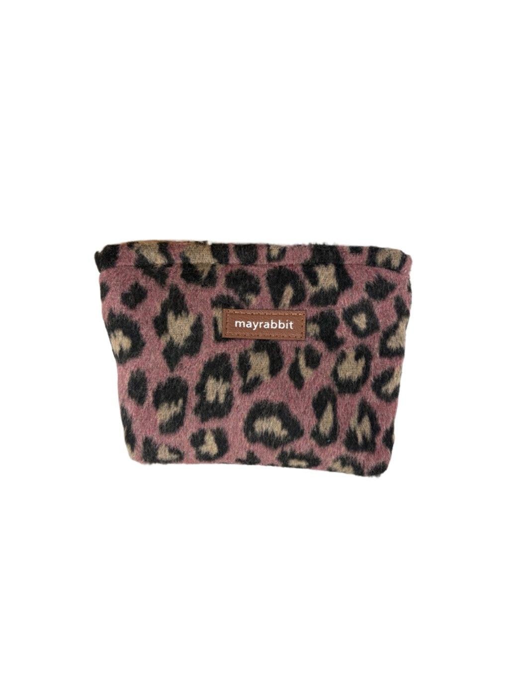 Cosbai - Retro Leopard Print Toiletry Bag