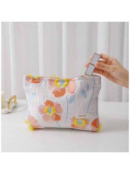 Cosbai - Poppy Bloom Cosmetic Bag