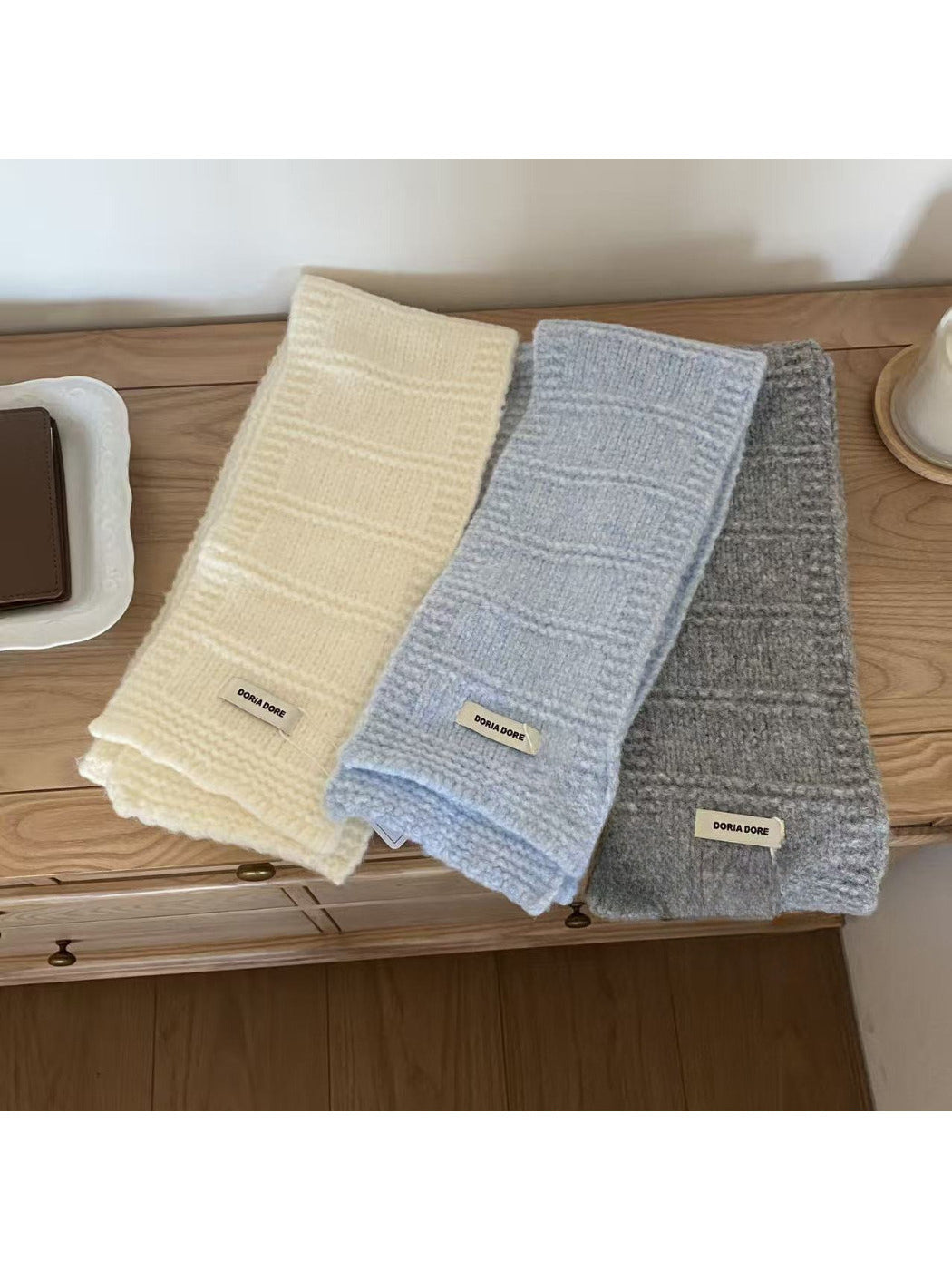 Scarvii - Soft Knit Skinny Scarf
