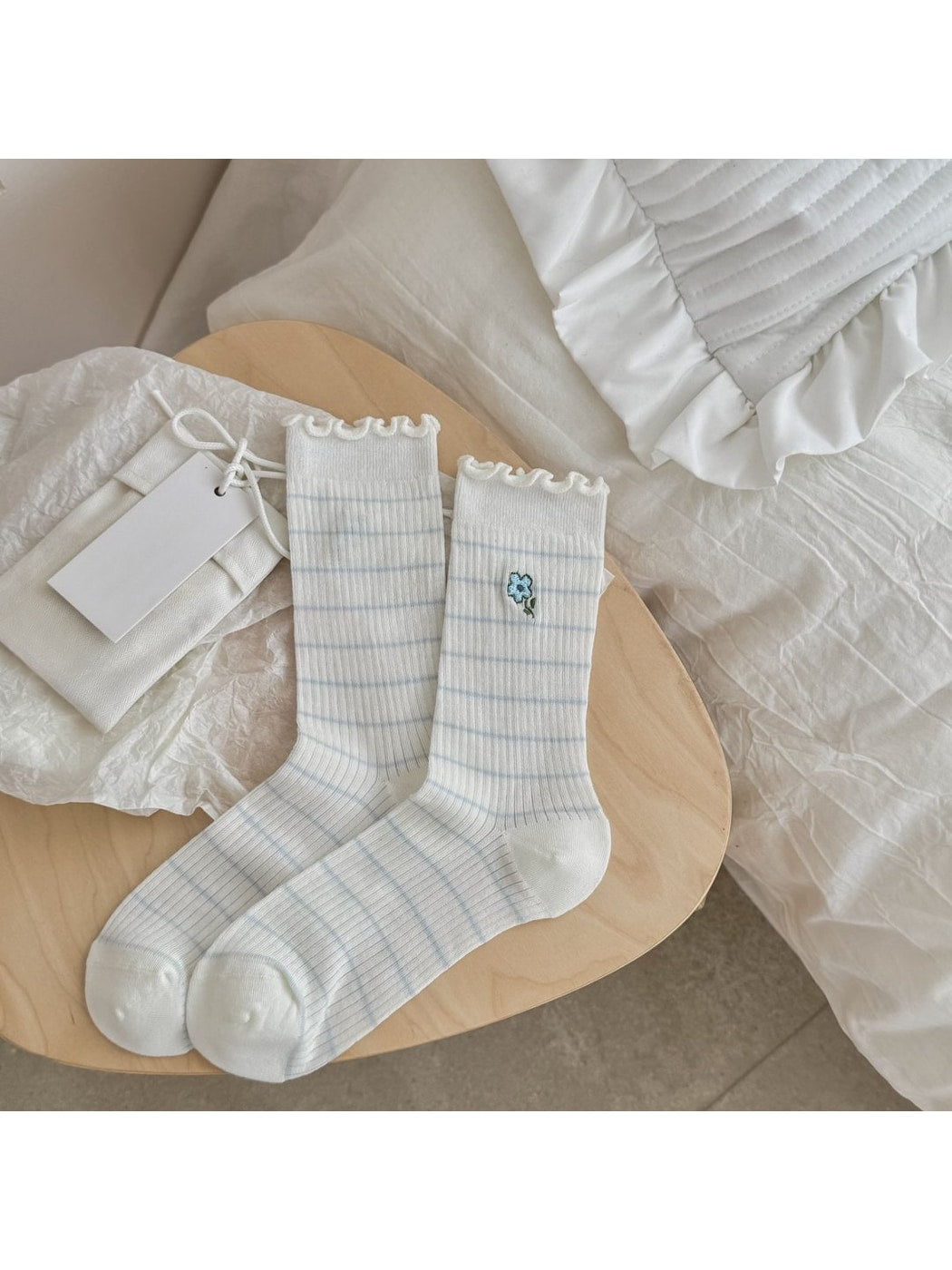 Rufia - Simple Daily Wear Women's Crew Socks