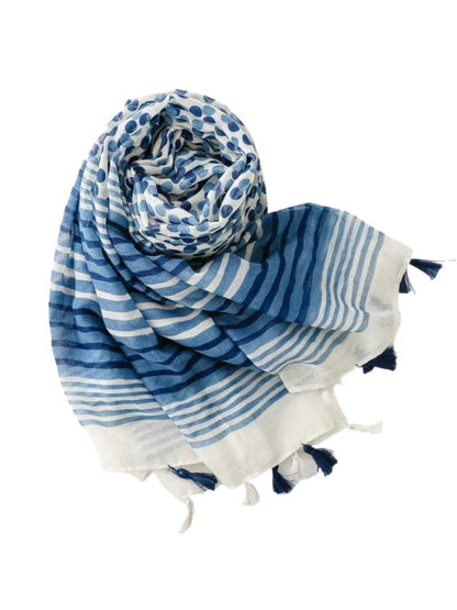 Scarvii - Refined Dot Pattern Everyday Scarf