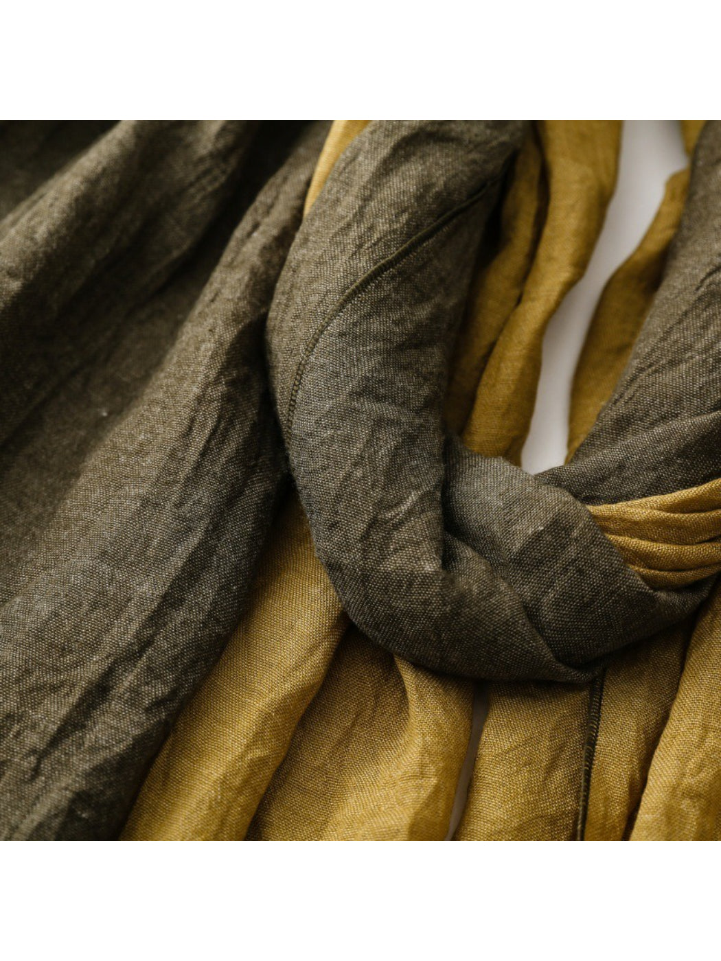 Scarvii - Contrast Panel Soft Drape Everyday Scarf