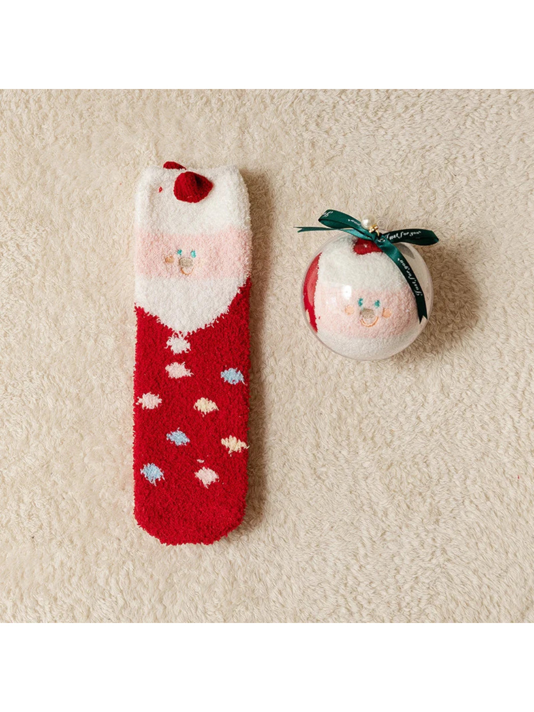 Rufia – Cozy Christmas Fuzzy Socks