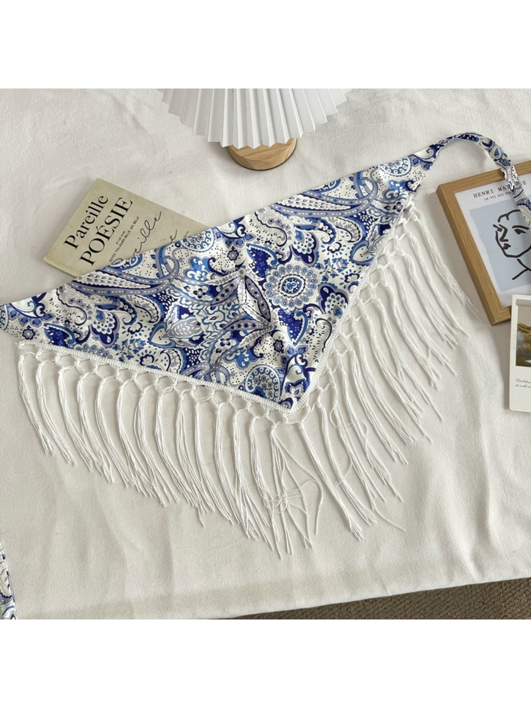 Scarvii - Chic Fringed Fashion Triangle Bandana
