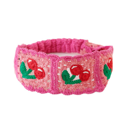 Scarvii - Cute Stylish Colorful Floral Knit Headband