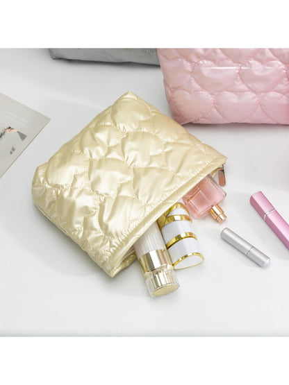 Cosbai - Minimalist Pattern Cosmetic Organizer Bag
