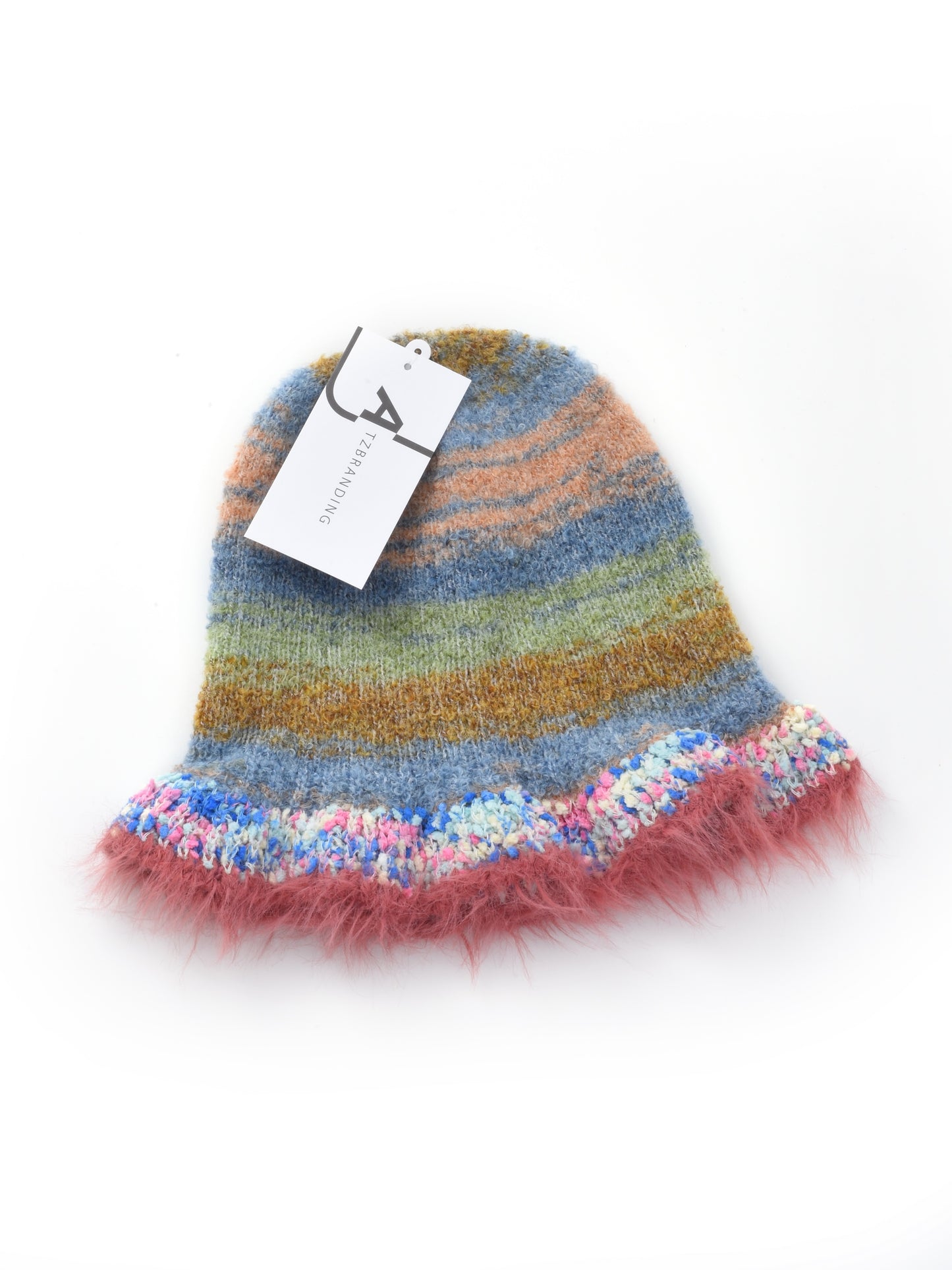 Haila - Colorful Knitted Bucket Hat