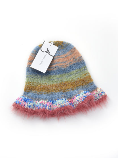Haila - Colorful Knitted Bucket Hat