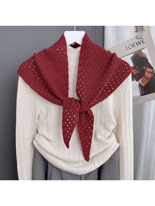 Scarvii - Open Knit Lightweight Tie Scarf