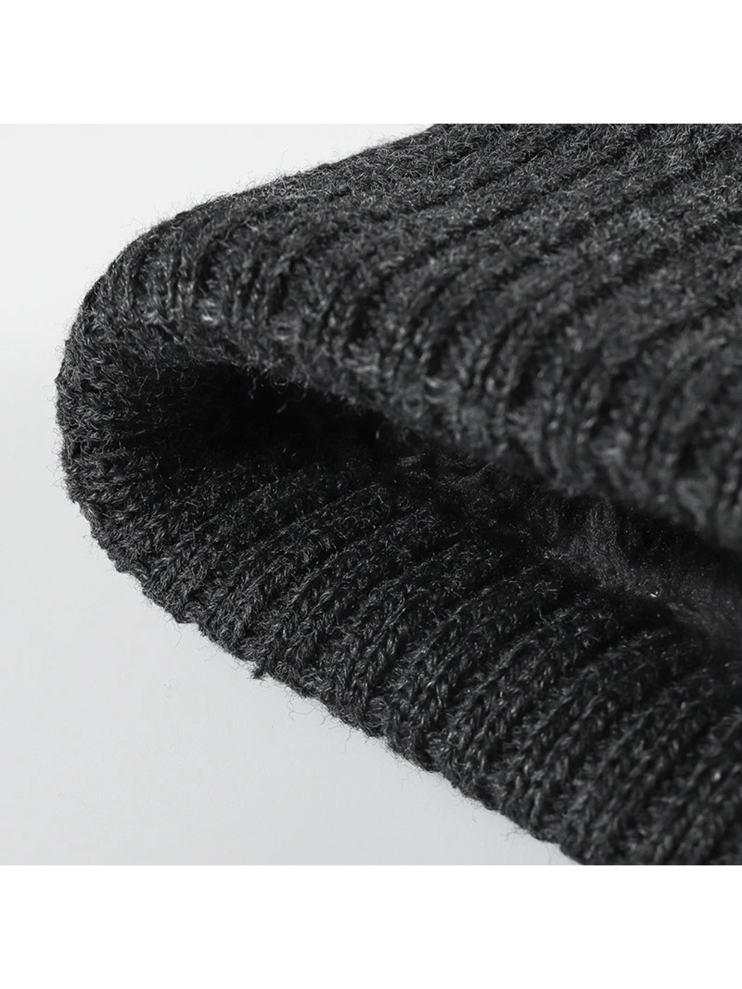 Haila - Striped Fleece-Lined Cuffed Knit Beanie