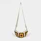 Cosbai - Floral Crochet Mini Dumpling Bag