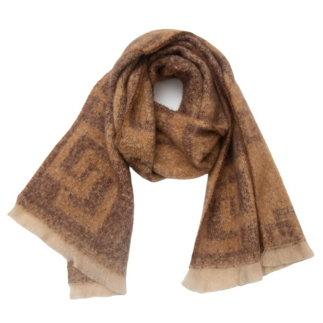 Scarvii - Square Pattern Autumn and Winter Scarf