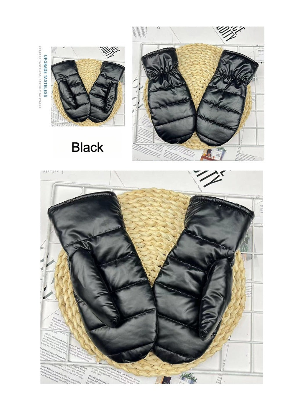 Gloving - No-wash Down-alternative Waterproof & Windproof Mittens