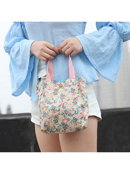Cosbai - Daisy Print Lunch Bag