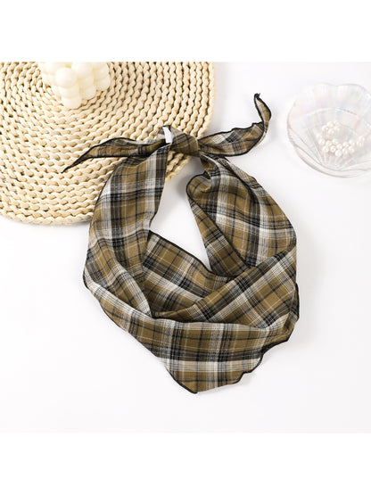 Scarvii Classic Plaid Head Scarf