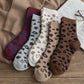 Rufia - Spotted Leopard Print Socks