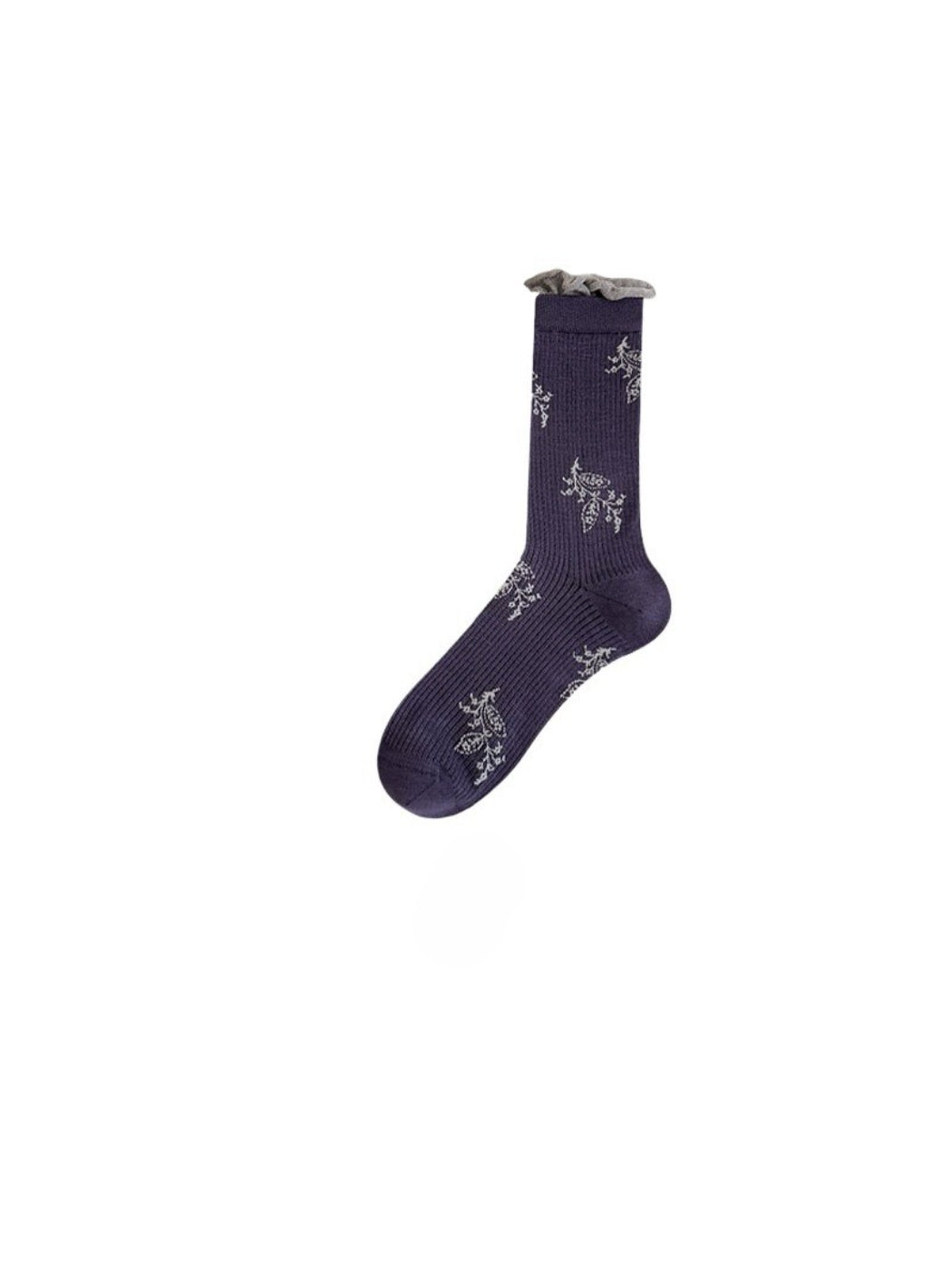 Rufia - Soft Botanical Print Crew Socks product image 3