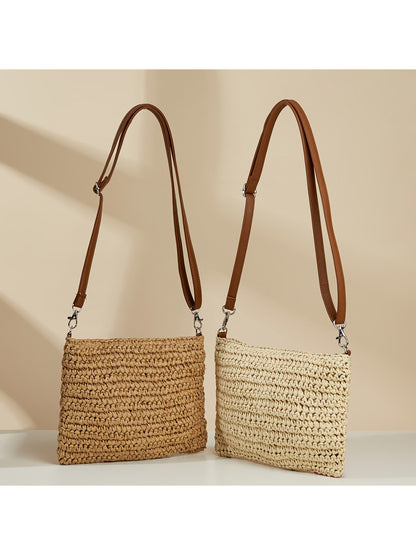 Cosbai - Crochet Patchwork Crossbody Bag - image 4